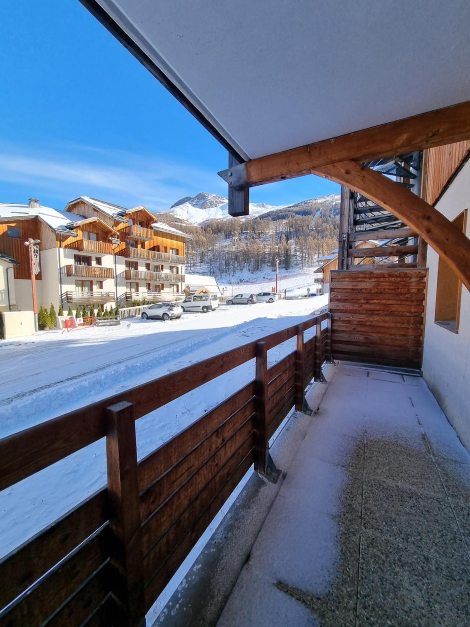 Appartement T2-5 Couchages L'Ecrin Des Orres 1800 Les Orres Exteriér fotografie